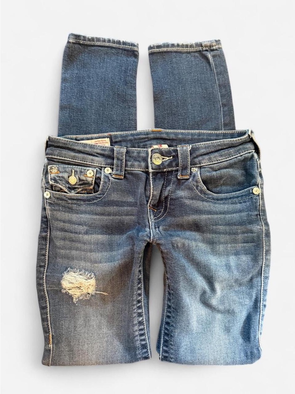 Rare vintage True Religion WORLD TOUR Women's Skinny Jeans